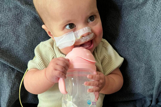 What it is like to have your CDH baby go home with a nastrogastric tube and on oxygen